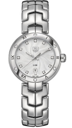 Tag Heuer Link Diamonds Silver Dial Silver Steel Strap Watch for Women - WAT1413.BA0954 Buy Now By Tag Heuer