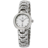 Tag Heuer Link Diamonds Silver Dial Silver Steel Strap Watch for Women - WAT1414.BA0954 Buy Now By Tag Heuer