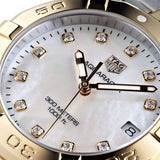 Tag Heuer Aquaracer White Mother of Pearl Dial Two Tone Steel Strap Watch for Women - WBD1322.BB0320 Buy Now By Tag Heuer