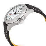 Breitling Avenger Automatic GMT 43 White Dial Black Nylon Strap Watch for Men - A32397101A1X1 Buy Now By Breitling