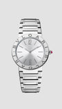 Bvlgari Bvlgari Lady Silver Dial Silver Steel Strap Watch for Women - BVLGARI103575 Buy Now By Bvlgari