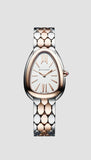 Bvlgari Serpenti Seduttori White Dial Two Tone Steel Strap Watch for Women - SERPENTI103277 Buy Now By Bvlgari