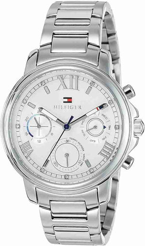 Tommy Hilfiger Claudia Silver Dial Silver Steel Strap Watch for Women - 1781741 Buy Now By Tommy Hilfiger