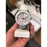 Burberry City Chronograph White Dial White Leather Strap Watch For Women - BU9701 Buy Now By Burberry
