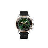 Breitling Superocean Heritage B01 Chronograph 44 Limited Edition Green Dial Black Mesh Bracelet Watch for Women - UB01622A1L1S1 Buy Now By Breitling