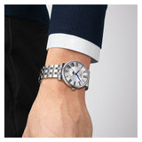Tissot Carson Premium Silver Dial Silver Steel Strap Watch for Men - T122.417.11.033.00 Buy Now By Tissot