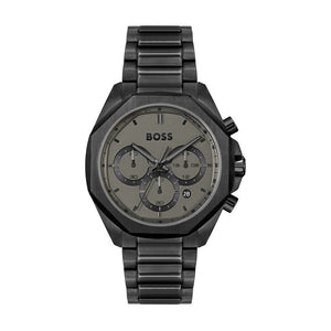 Hugo Boss Cloud Chronograph Black Dial Black Steel Strap Watch For Men - 1514016 Buy Now By Hugo Boss
