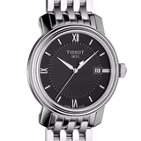 Tissot T Classic Bridgeport Black Dial Silver Steel Strap Watch For Men - T097.410.11.058.00 Buy Now By Tissot