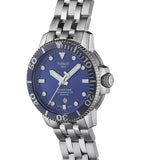 Tissot T Sport Seastar 1000 Powermatic Silicium Blue Dial Silver Steel Strap Watch For Men - T120.407.11.041.01 Buy Now By Tissot