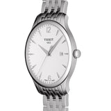 Tissot T Classic Tradition White Dial Silver Steel Strap Watch For Men - T063.610.11.037.00 Buy Now By Tissot