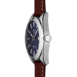 Tissot Gentlemen Powermatic 80 Silicium Blue Dial Brown Leather Strap Watch For Men - T127.407.16.041.00 Buy Now By Tissot