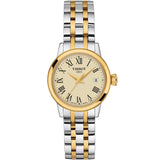 Tissot Classic Dream Lady Gold Dial Two Tone Steel Strap Watch For Women - T129.210.22.263.00 Buy Now By Tissot