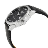 Tissot Luxury Powermatic 80 Black Dial Black Leather Strap Watch For Men - T086.407.16.057.00 Buy Now By Tissot