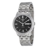 Tissot Automatics III Black Dial Silver Steel Strap Watch For Men - T065.430.11.051.00 Buy Now By Tissot