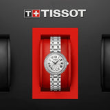 Tissot Bellissima Small Lady Diamonds Silver Dial Silver Steel Strap Watch For Women - T126.010.61.113.00 Buy Now By Tissot