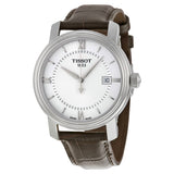 Tissot T Classic Bridgeport Silver Dial Brown Leather Strap Watch For Men - T097.410.16.038.00 Buy Now By Tissot
