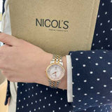 Tissot T Classic Carson Premium 30 White Dial Two Tone Steel Strap Watch for Women - T122.207.22.031.01 Buy Now By Tissot