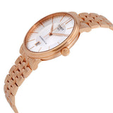 Tissot T Classic Carson Premium Automatic White Dial Rose Gold Steel Strap Watch for Men - T122.407.33.031.00 Buy Now By Tissot