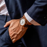 Tissot Carson Premium Chronograph Silver Dial Brown Leather Strap Watch For Men - T122.417.36.033.00 Buy Now By Tissot