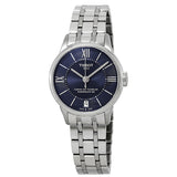 Tissot Chemin Des Tourelles Powermatic 80 Lady Blue Dial Silver Steel Strap Watch For Women - T099.207.11.048.00 Buy Now By Tissot