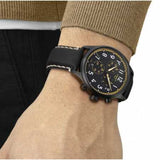 Tissot Chrono XL Vintage Chronograph Black Dial Black Leather Strap Watch For Men - T116.617.36.052.02 Buy Now By Tissot
