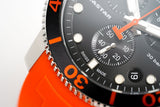 Tissot Seastar 1000 Chronograph Black Dial Orange Rubber Strap Watch For Men - T120.417.17.051.01 Buy Now By Tissot