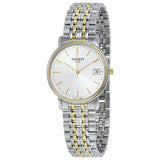 Tissot Desire White Dial Two Tone Mesh Bracelet Two Tone Steel Watch For Men - T52.2.481.31 Buy Now By Tissot