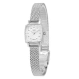 Tissot Lovely Square Silver Dial Silver Mesh Bracelet Watch For Women - T058.109.11.036.00 Buy Now By Tissot
