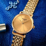 Tissot T Classic Everytime Medium Gold Dial Gold Mesh Bracelet Watch For Men - T109.410.33.021.00 Buy Now By Tissot