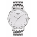 Tissot T Classic Everytime Large White Dial Silver Steel Strap Watch for Men - T109.610.11.031.00 Buy Now By Tissot