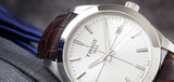 Tissot Gentlemen Silver Dial Brown Leather Strap Watch for Men - T127.410.16.031.01 Buy Now By Tissot