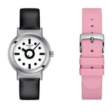 Tissot Heritage Memphis Lady White Dial Black Rubber Strap Watch For Women - T120.210.17.011.00 Buy Now By Tissot