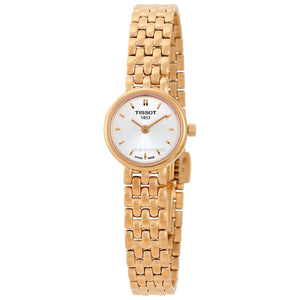 Tissot T Lady Lovely Mother of Pearl Dial Rose Gold Steel Strap Watch For Women - T058.009.33.111.00 Buy Now By Tissot