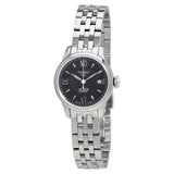 Tissot Le Locle Automatic Small Lady Black Dial Silver Steel Strap Watch For Women - T41.1.183.53 Buy Now By Tissot