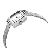 Tissot Lovely Square Silver Dial Silver Mesh Bracelet Watch For Women - T058.109.11.036.00 Buy Now By Tissot