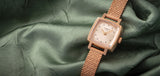 Tissot Lovely Square Lady Quartz Rose Gold Dial Rose Gold Mesh Bracelet Watch For Women - T058.109.33.456.00 Buy Now By Tissot