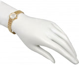 Tissot T Lady Lovely Silver Dial Gold Steel Strap Watch For Women - T058.009.33.031.00 Buy Now By Tissot