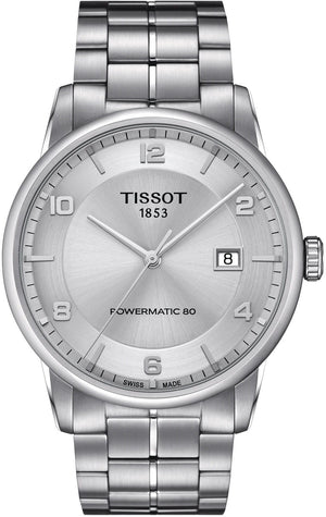 Tissot Luxury Powermatic 80 Silver Dial Silver Steel Strap Watch For Men - T086.407.11.037.00 Buy Now By Tissot