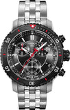 Tissot PRS 200 Chronograph Grey Dial Silver Steel Strap Watch For Men - T067.417.21.051.00 Buy Now By Tissot