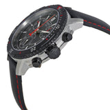 Tissot T Sport PRS 200 Chronograph Grey Dial Black Leather Strap Watch For Men - T067.417.26.051.00 Buy Now By Tissot
