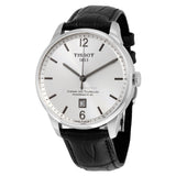 Tissot Chemin Des Tourelles Powermatic 80 Silver Dial Black Leather Strap Watch For Men - T099.407.16.037.00 Buy Now By Tissot