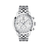 Tissot PRC 200 Chronograph Quartz Silver Dial Silver Steel Strap Watch For Men - T055.417.11.037.00 Buy Now By Tissot