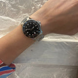 Tissot Seastar 1000 Lady Black Dial Silver Steel Strap Watch for Women - T120.210.11.051.00 Buy Now By Tissot