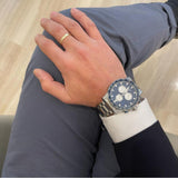 Tissot Supersport Chrono Blue Dial Silver Steel Strap Watch For Men - T125.617.11.041.00 Buy Now By Tissot