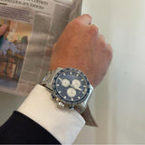 Tissot Supersport Chrono Blue Dial Silver Steel Strap Watch For Men - T125.617.11.041.00 Buy Now By Tissot