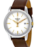Tissot T Classic Dream White Dial Brown Leather Strap Watch for Men - T033.410.26.011.01 Buy Now By Tissot