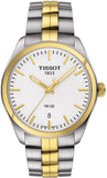 Tissot T Classic PR 100 White Dial Two Tone Steel Strap Watch for Men - T101.410.22.031.00 Buy Now By Tissot