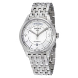 Tissot T Classic T One Automatic Silver Dial Silver Steel Strap Watch For Men - T038.430.11.037.00 Buy Now By Tissot