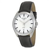 Tissot T Classic PR 100 White Dial Black Leather Strap Watch for Men - T101.410.16.031.00 Buy Now By Tissot