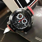 Tissot T Race Chronograph Black Dial Red Rubber Strap Watch for Men - T048.417.27.057.01 Buy Now By Tissot